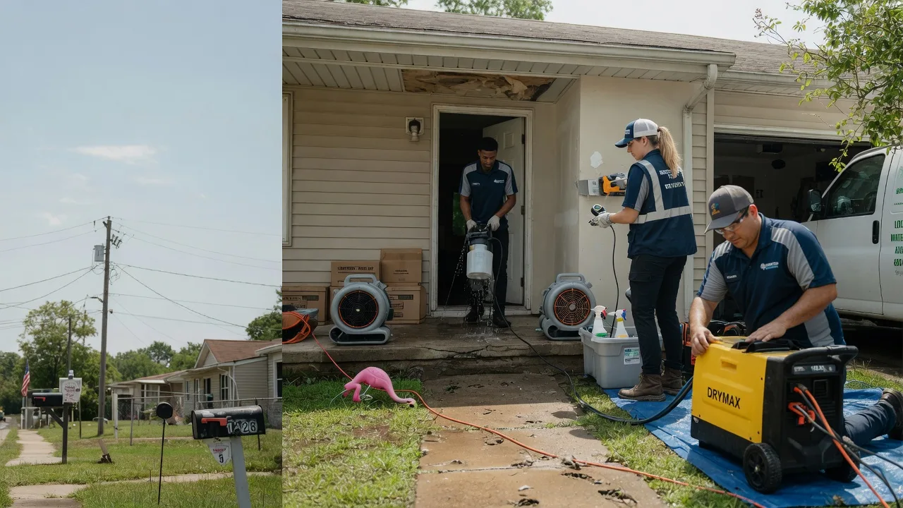 Storm Damage Water Removal in Clarksburg, MD near me